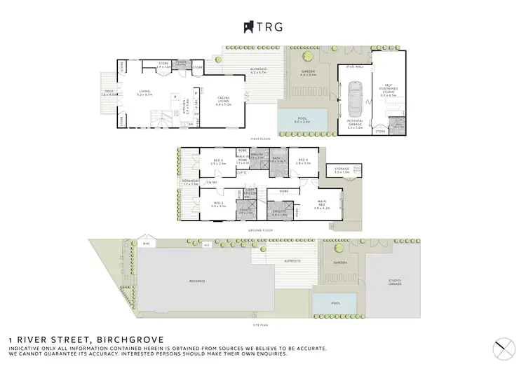 Floorplan of Homely house listing, 1 River Street, Birchgrove NSW 2041