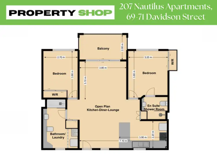 Floorplan of Homely apartment listing, 207/69-71 Davidson Street, Port Douglas QLD 4877