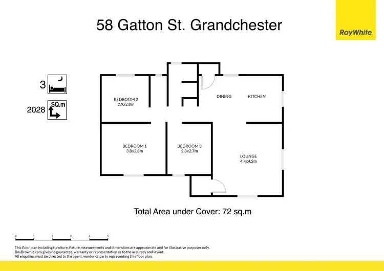 Floorplan of Homely house listing, 58 Gatton Street, Grandchester QLD 4340