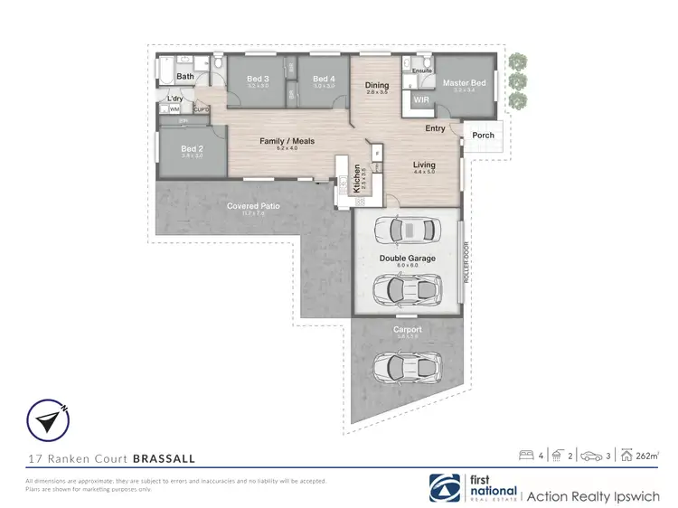 Floorplan of Homely house listing, 17 Ranken Court, Brassall QLD 4305