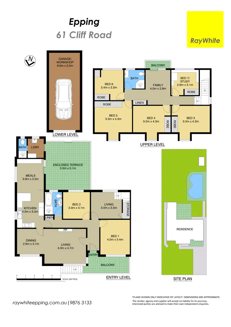 Floorplan of Homely house listing, 61 Cliff Road, Epping NSW 2121
