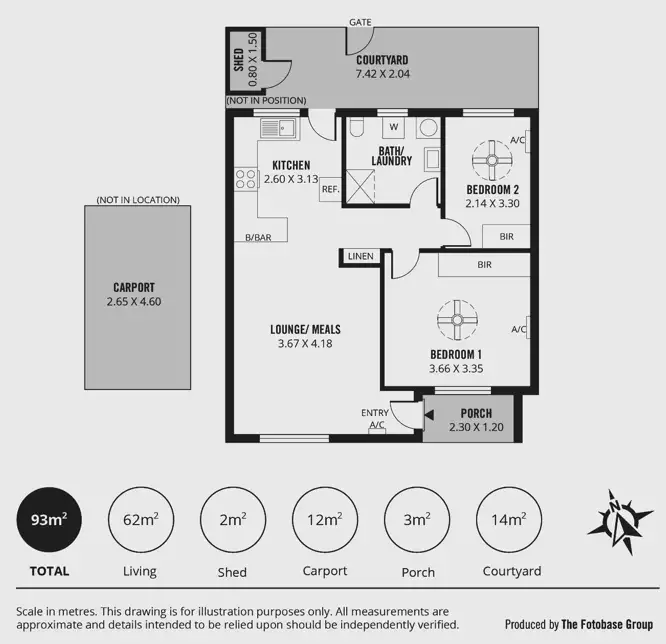 Floorplan of Homely unit listing, 5/698 Marion Road, Marion SA 5043