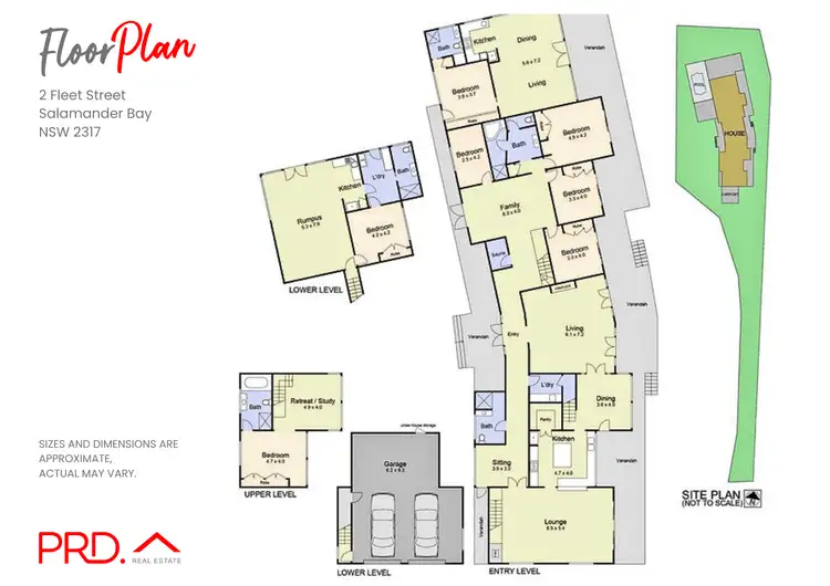 Floorplan of Homely house listing, 2 Fleet Street, Salamander Bay NSW 2317