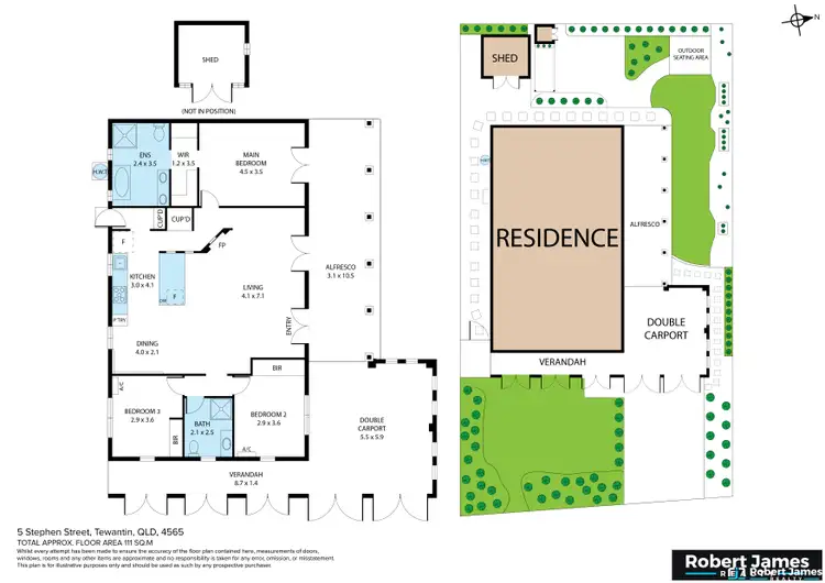 Floorplan of Homely house listing, 5 Stephen Street, Tewantin QLD 4565
