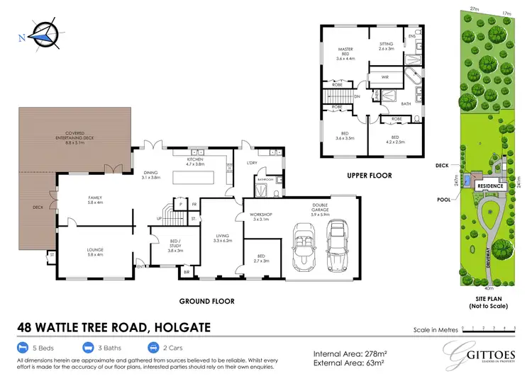 Floorplan of Homely rural property listing, 48 Wattle Tree Road, Holgate NSW 2250