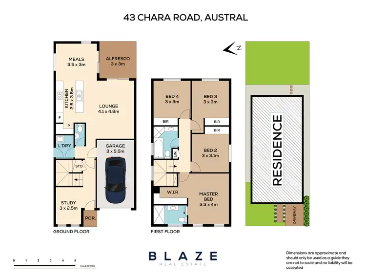 Floorplan of Homely house listing, 43 Chara Road, Austral NSW 2179