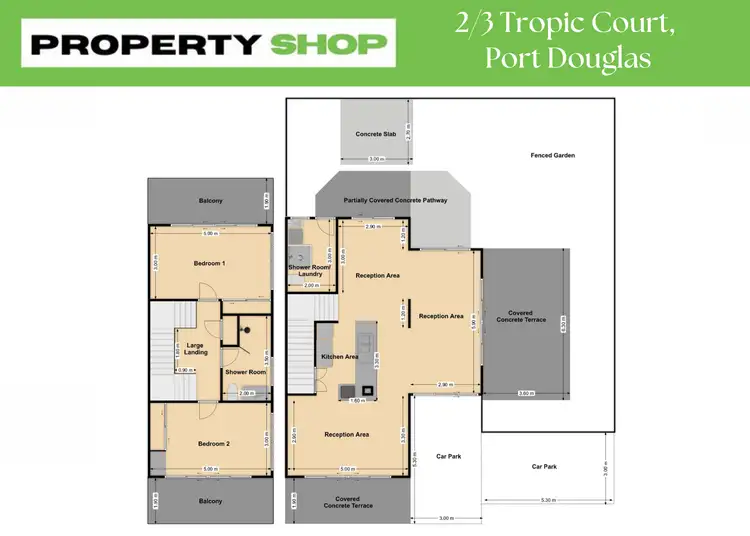 Floorplan of Homely apartment listing, 2/3 Tropic Court, Port Douglas QLD 4877