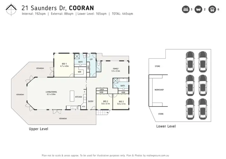 Floorplan of Homely house listing, 21 Saunders Drive, Cooran QLD 4569