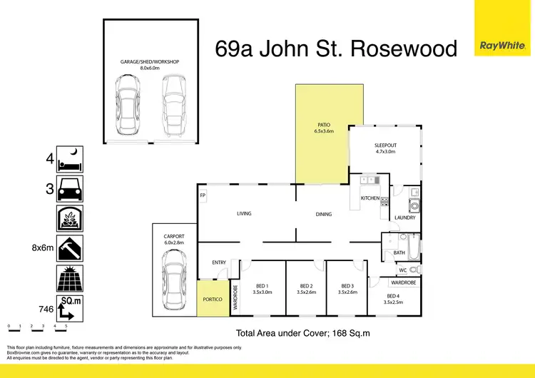 Floorplan of Homely house listing, 69A John Street, Rosewood QLD 4340