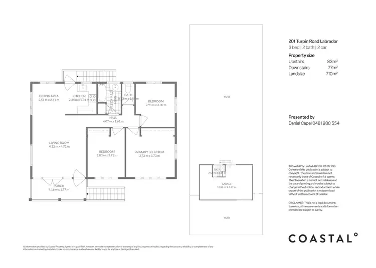 Floorplan of Homely house listing, 201 Turpin Road, Labrador QLD 4215