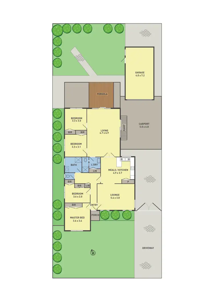 Floorplan of Homely house listing, 14 Medway Road, Craigieburn VIC 3064