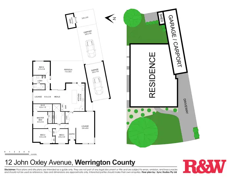 Floorplan of Homely house listing, 12 John Oxley Avenue, Werrington County NSW 2747