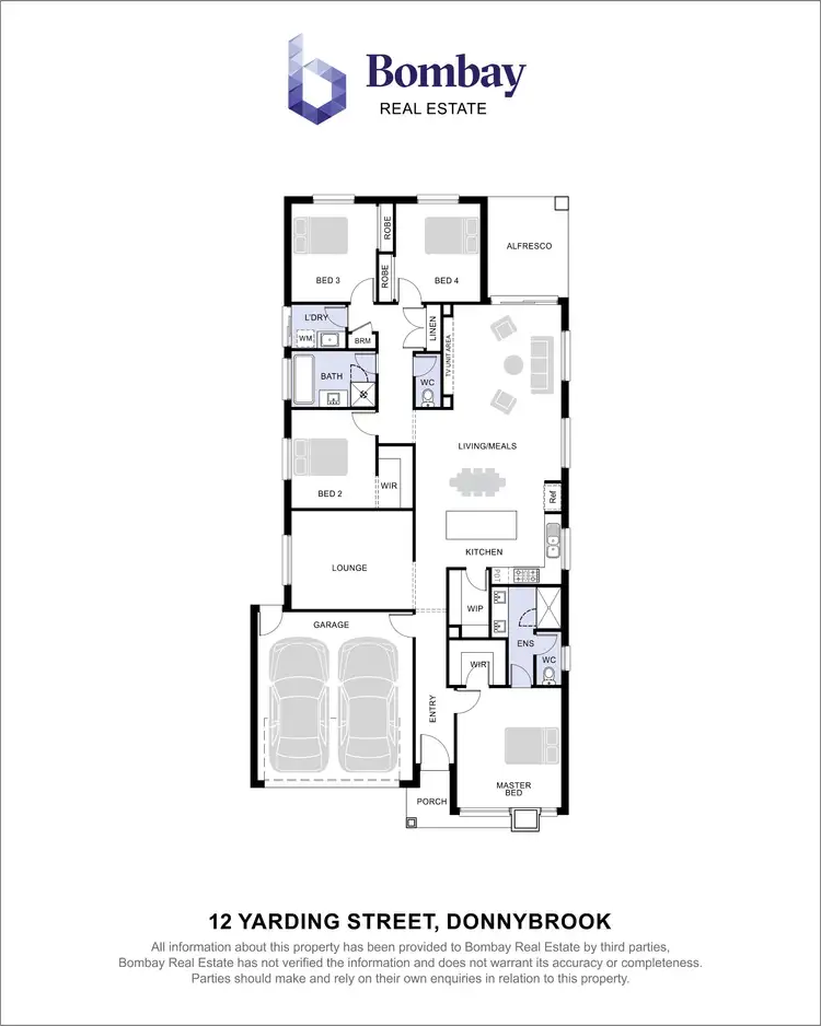 Floorplan of Homely house listing, 12 Yarding Street, Donnybrook VIC 3064