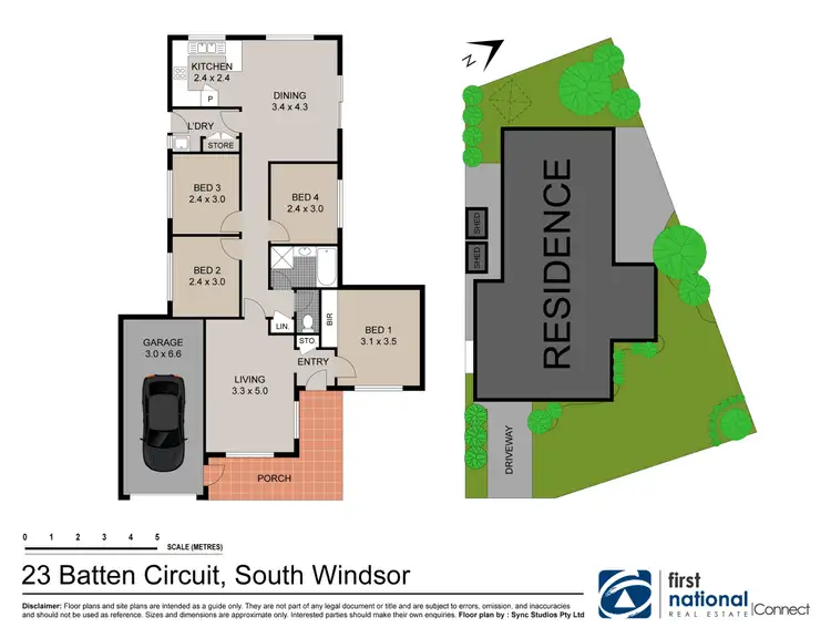 Floorplan of Homely house listing, 23 Batten Circuit, South Windsor NSW 2756
