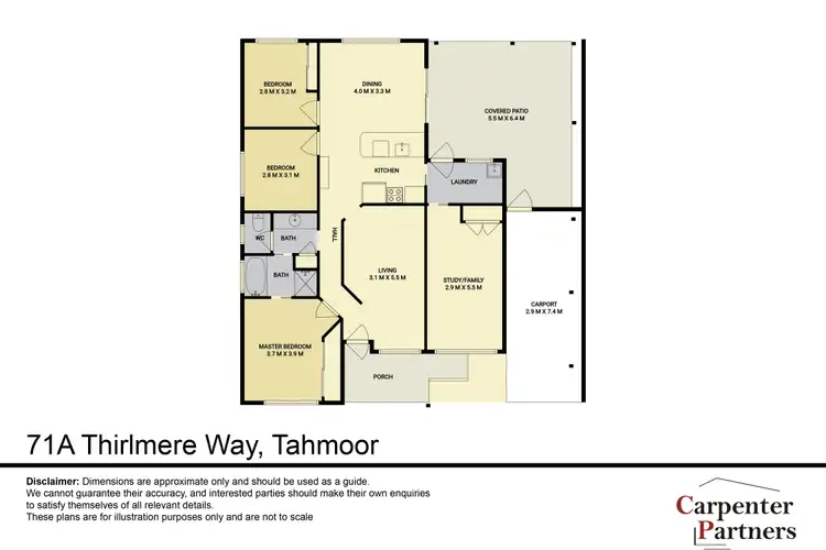 Floorplan of Homely house listing, 71A Thirlmere Way, Tahmoor NSW 2573