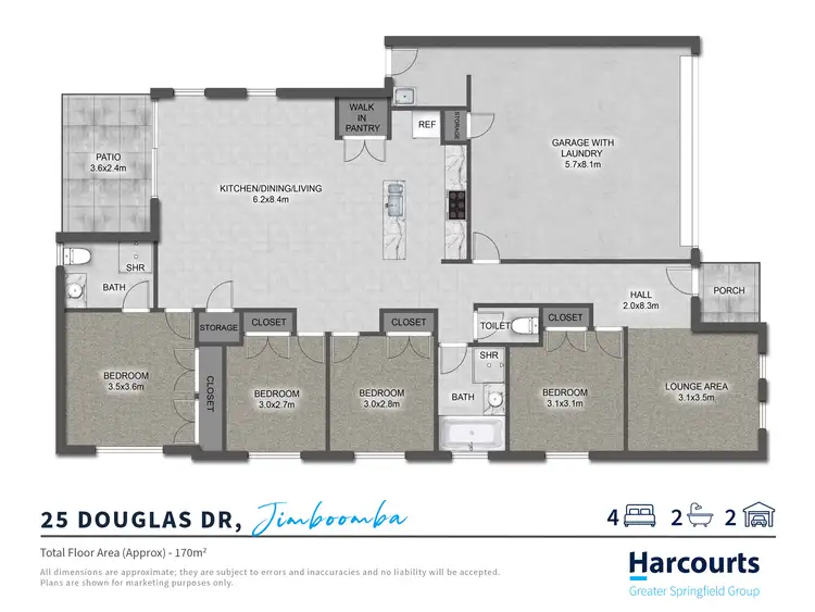 Floorplan of Homely house listing, 25 Douglas Drive, Jimboomba QLD 4280