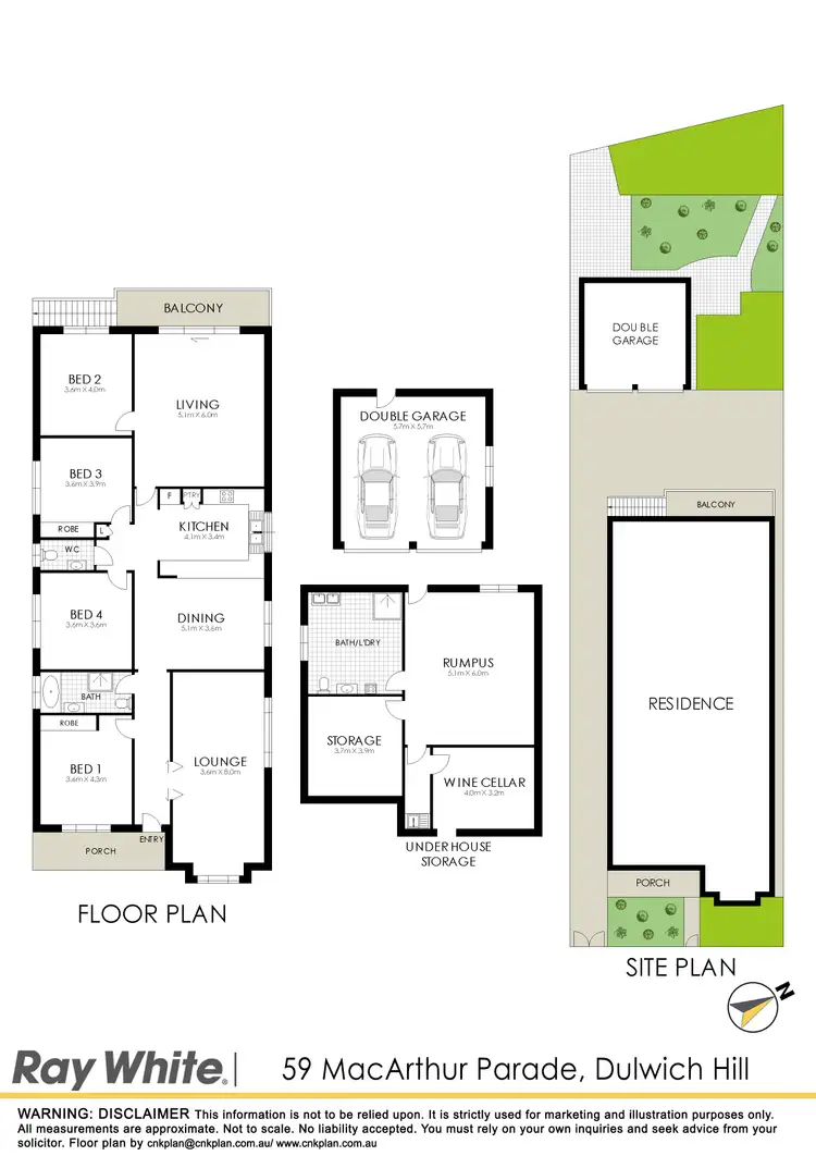Floorplan of Homely house listing, 59 Macarthur Parade, Dulwich Hill NSW 2203
