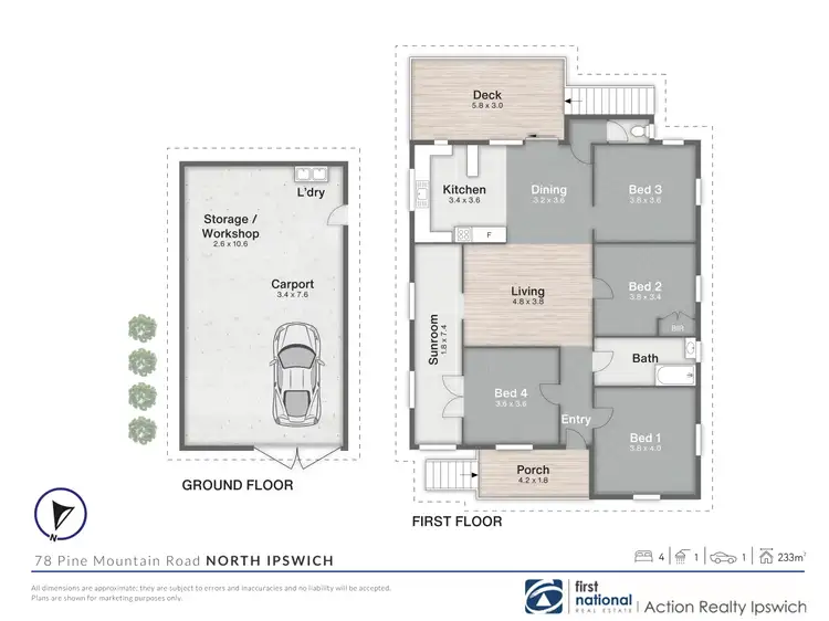 Floorplan of Homely house listing, 78 Pine Mountain Road, North Ipswich QLD 4305