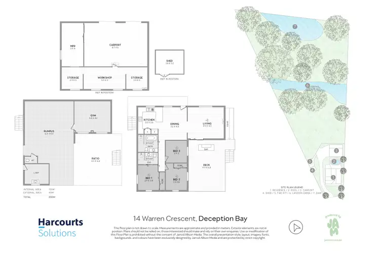 Floorplan of Homely house listing, 14 Warren Crescent, Deception Bay QLD 4508