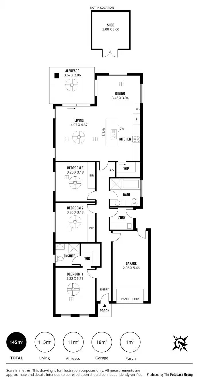 Floorplan of Homely house listing, 7 HMS Buffalo Avenue, Edwardstown SA 5039