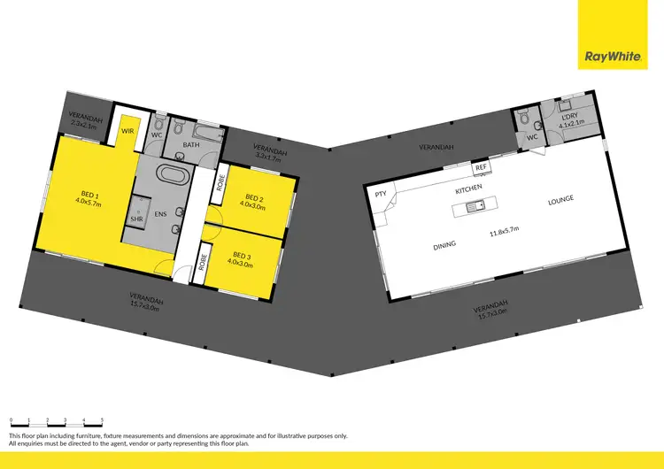 Floorplan of Homely house listing, 65 Botanica Drive, Woodwark QLD 4802