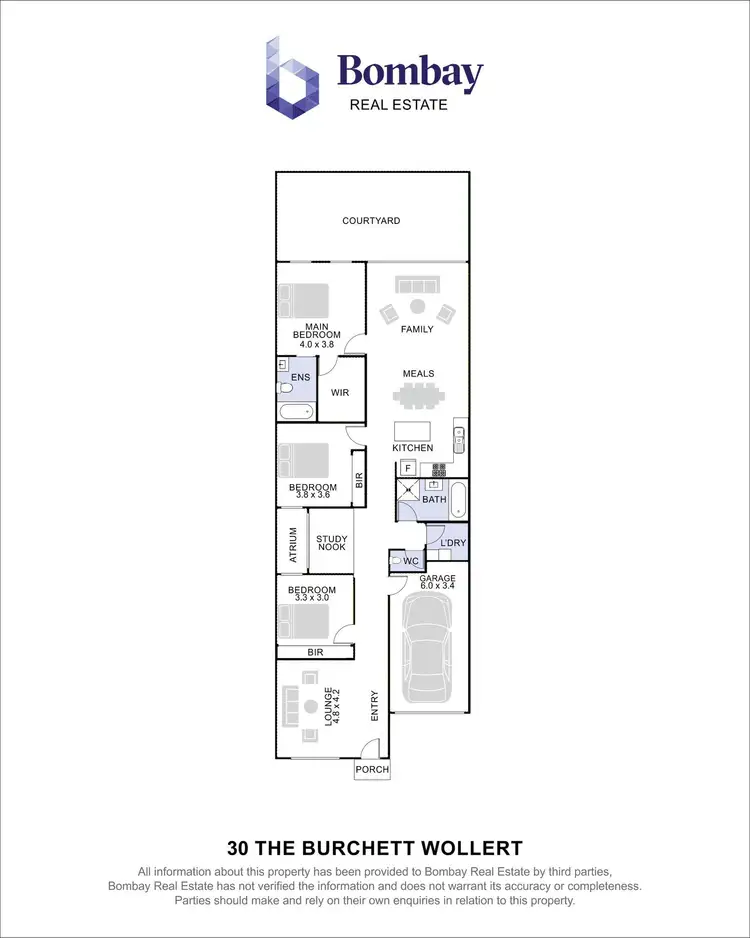 Floorplan of Homely house listing, 30 The Burchett, Wollert VIC 3750