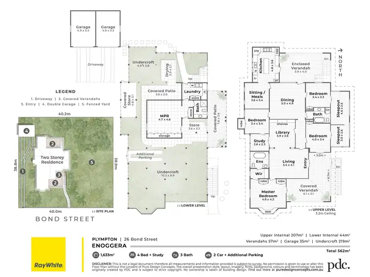 Floorplan of Homely house listing, 26 Bond Street, Enoggera QLD 4051
