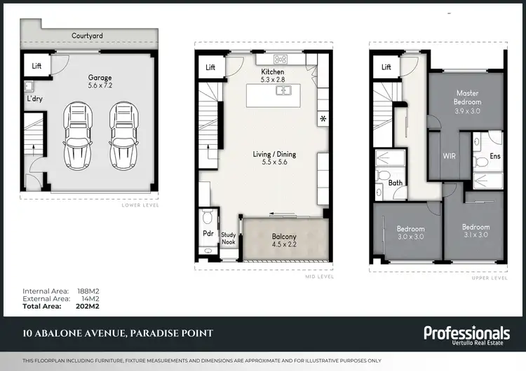 Floorplan of Homely townhouse listing, Address available on request