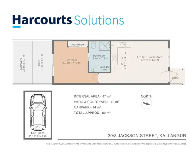 Floorplan of Homely apartment listing, 30/3 Jackson Street, Kallangur QLD 4503