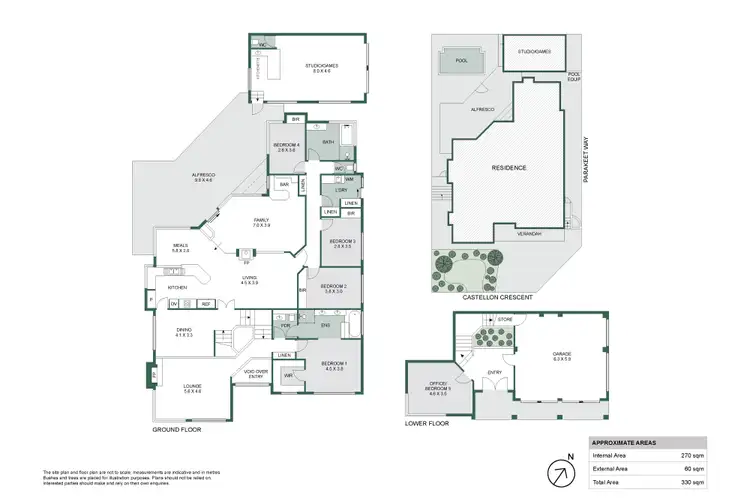 Floorplan of Homely house listing, 10 Castellon Crescent, Coogee WA 6166