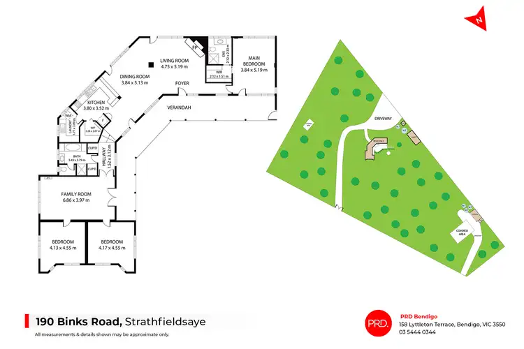 Floorplan of Homely house listing, 178 - 190 Binks Road, Strathfieldsaye VIC 3551