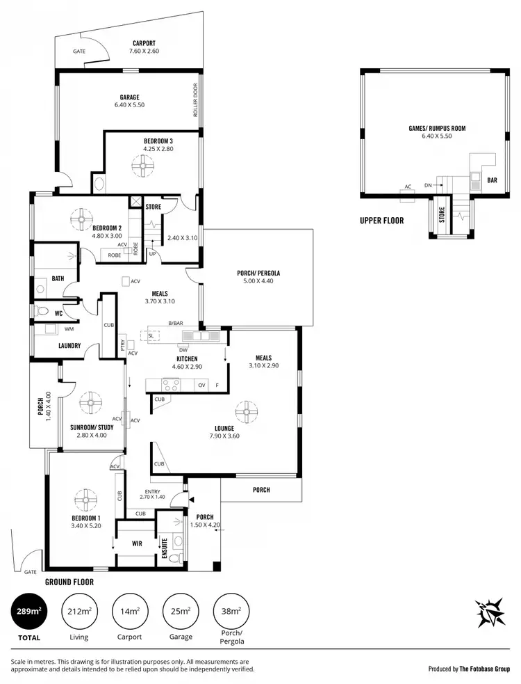 Floorplan of Homely house listing, 5 Huntingdale Avenue, West Lakes SA 5021