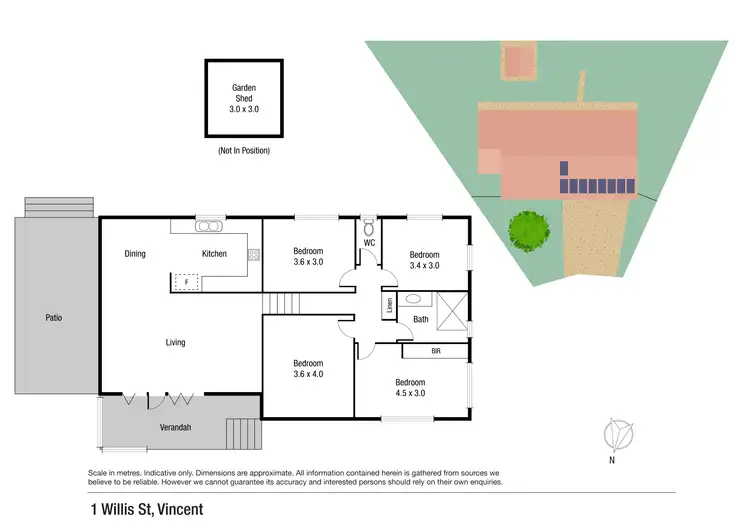 Floorplan of Homely house listing, 1 WILLIS STREET, Vincent QLD 4814