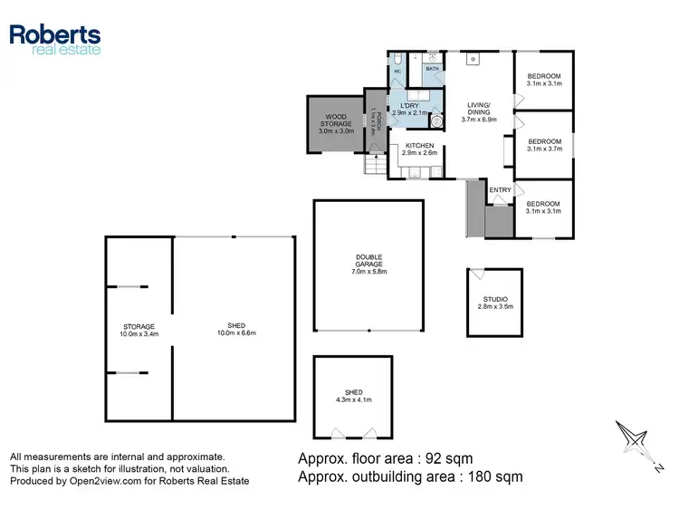 Floorplan of Homely house listing, 8613 Lyell Highway, Ouse TAS 7140