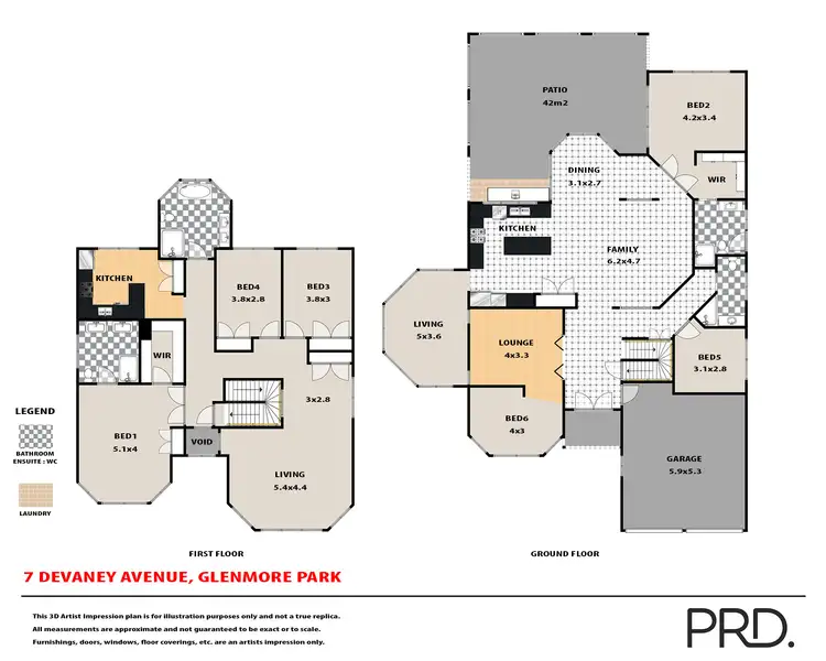 Floorplan of Homely house listing, 7 Devaney Avenue, Glenmore Park NSW 2745
