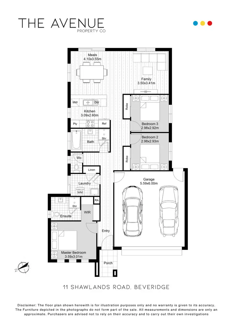 Floorplan of Homely house listing, 11 Shawlands Road, Beveridge VIC 3753