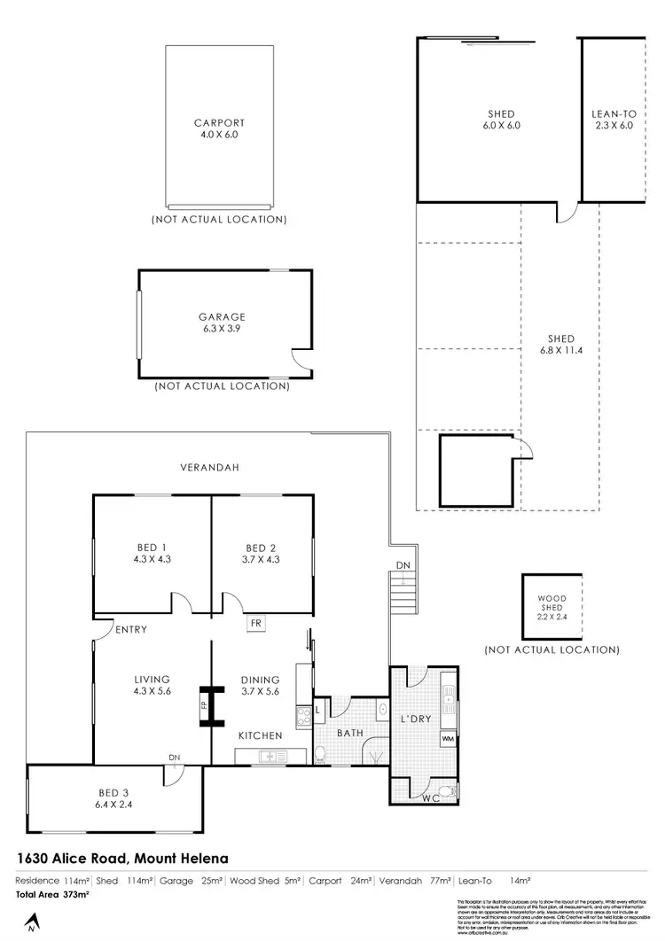 Floorplan of Homely house listing, 1630 Alice Road, Mount Helena WA 6082