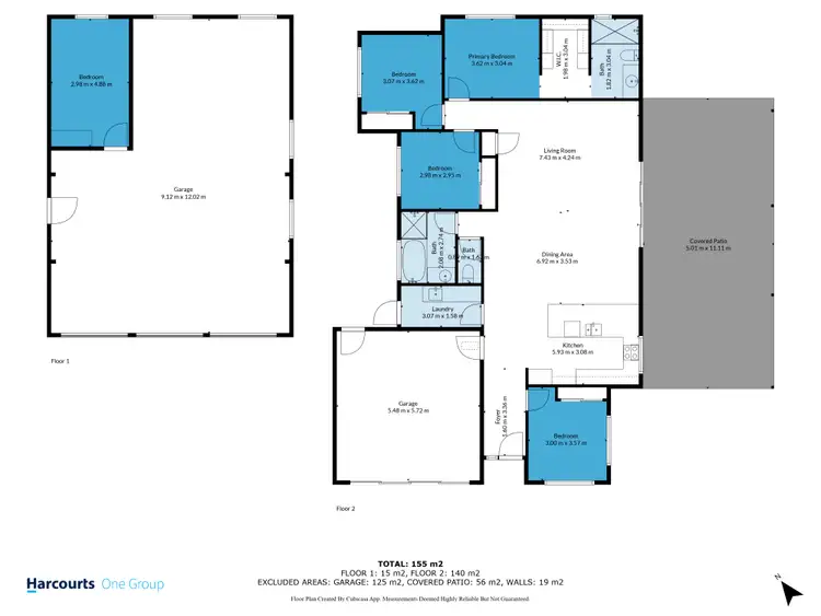 Floorplan of Homely rural property listing, 50 Benian Road, The Palms QLD 4570