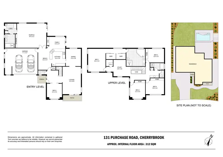 Floorplan of Homely house listing, 131 Purchase Road, Cherrybrook NSW 2126