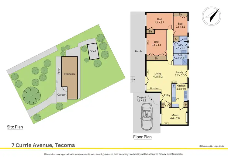 Floorplan of Homely house listing, 7 Currie Avenue, Tecoma VIC 3160