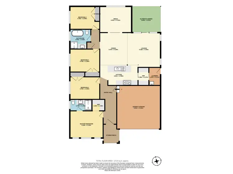 Floorplan of Homely house listing, 7 Sarsaparilla Way, Calderwood NSW 2527