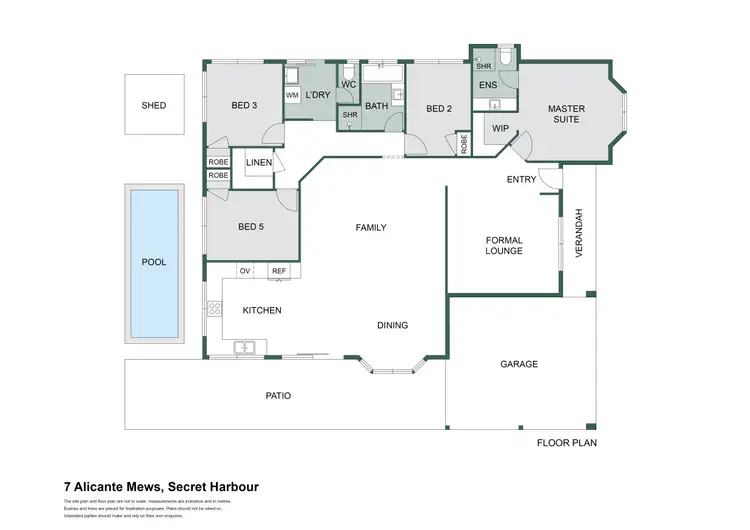 Floorplan of Homely house listing, 7 Alicante Mews, Secret Harbour WA 6173