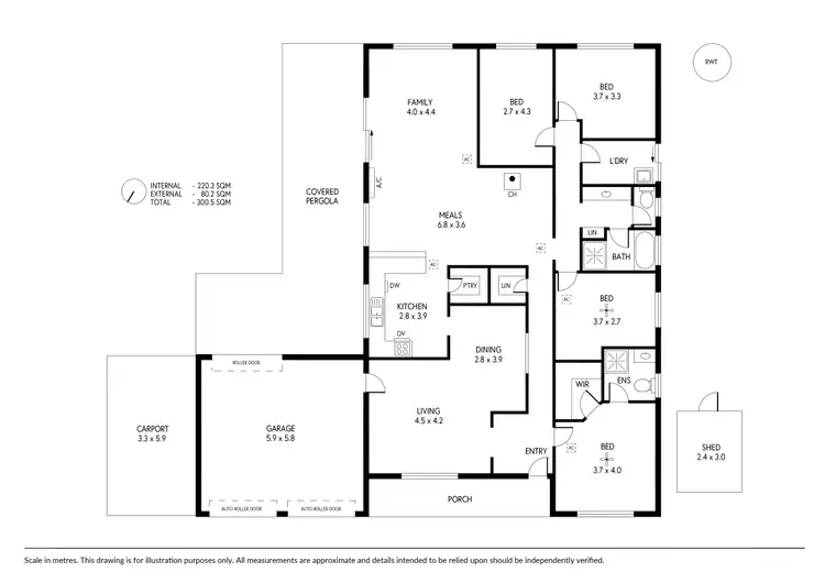 Floorplan of Homely house listing, 18 Atlantic Road, Mount Barker SA 5251