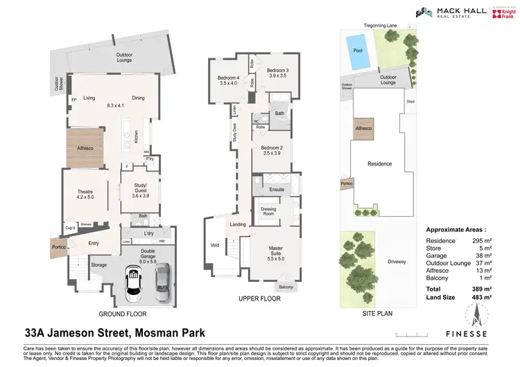 Floorplan of Homely house listing, 33A Jameson Street, Mosman Park WA 6012