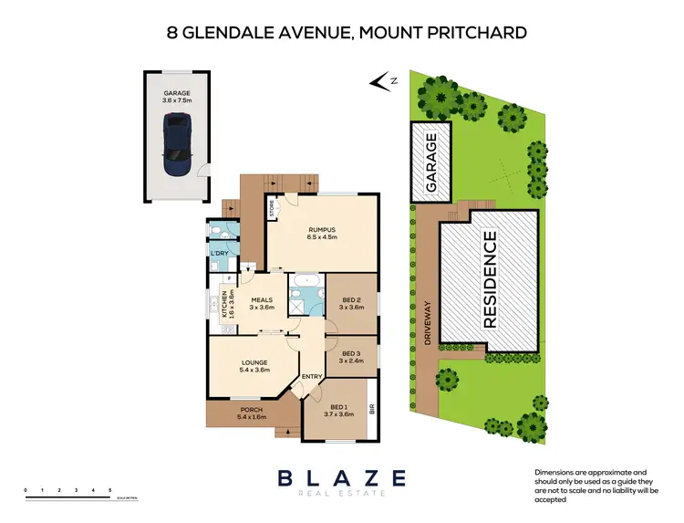 Floorplan of Homely house listing, 8 Glendale Avenue, Mount Pritchard NSW 2170