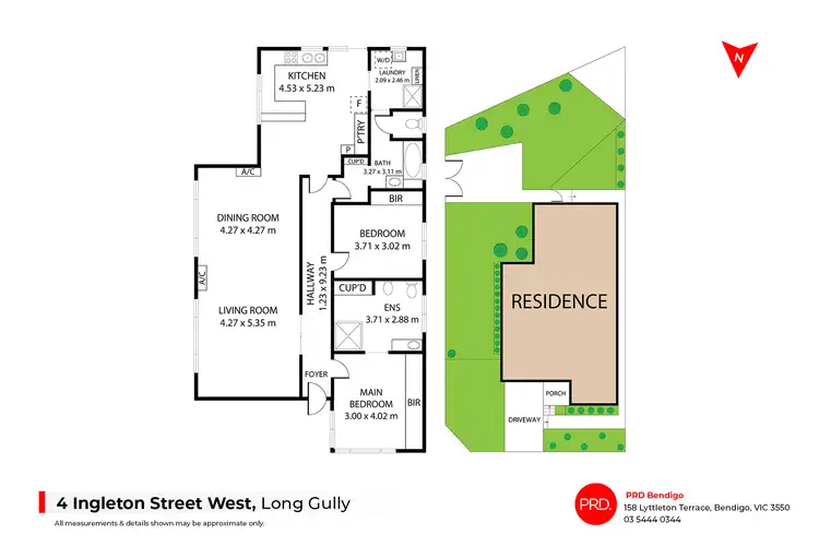 Floorplan of Homely house listing, 4 Ingleton Street West, Long Gully VIC 3550