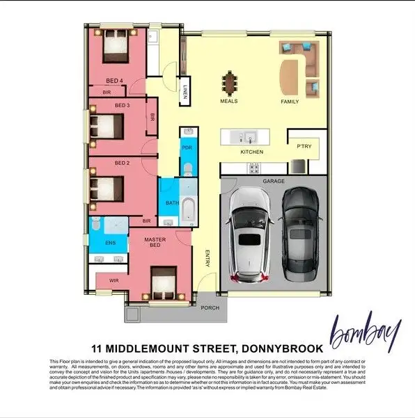 Floorplan of Homely house listing, 11 Middlemount Street,, Donnybrook VIC 3064