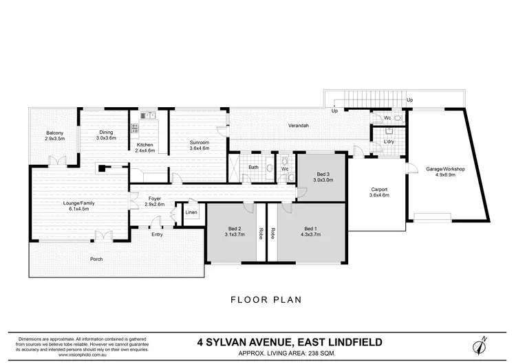 Floorplan of Homely house listing, 4 Sylvan Avenue, East Lindfield NSW 2070