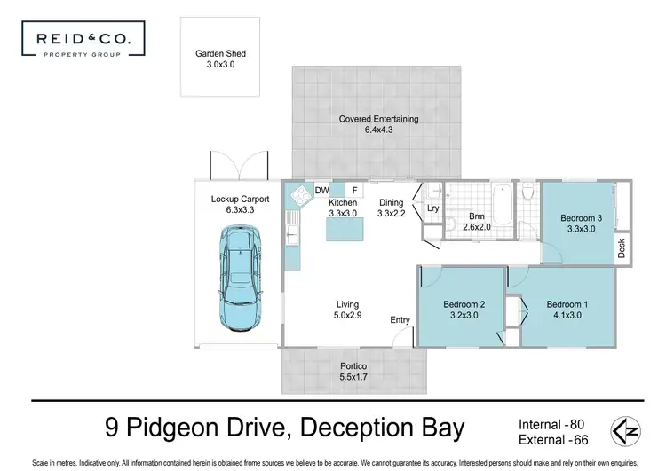 Floorplan of Homely house listing, 9 Pidgeon Drive, Deception Bay QLD 4508