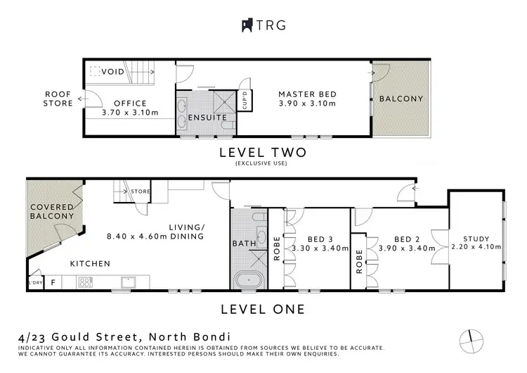 Floorplan of Homely apartment listing, 4/23 Gould Street, North Bondi NSW 2026